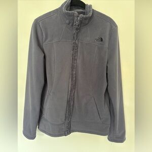 The North Face Women's Medium Light Purple Plush Fleece Jacket